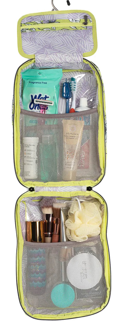 Wingback Hanging Toiletry Case