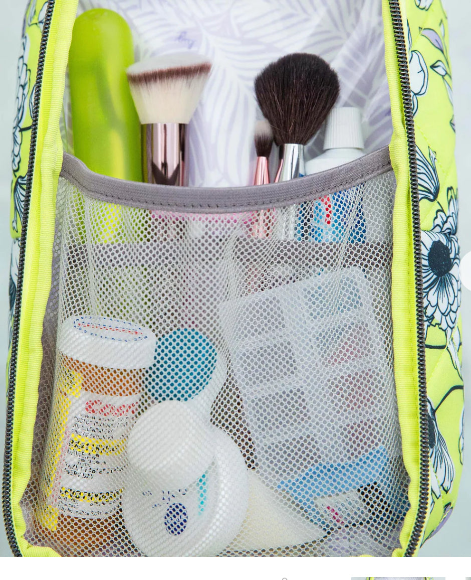 Wingback Hanging Toiletry Case