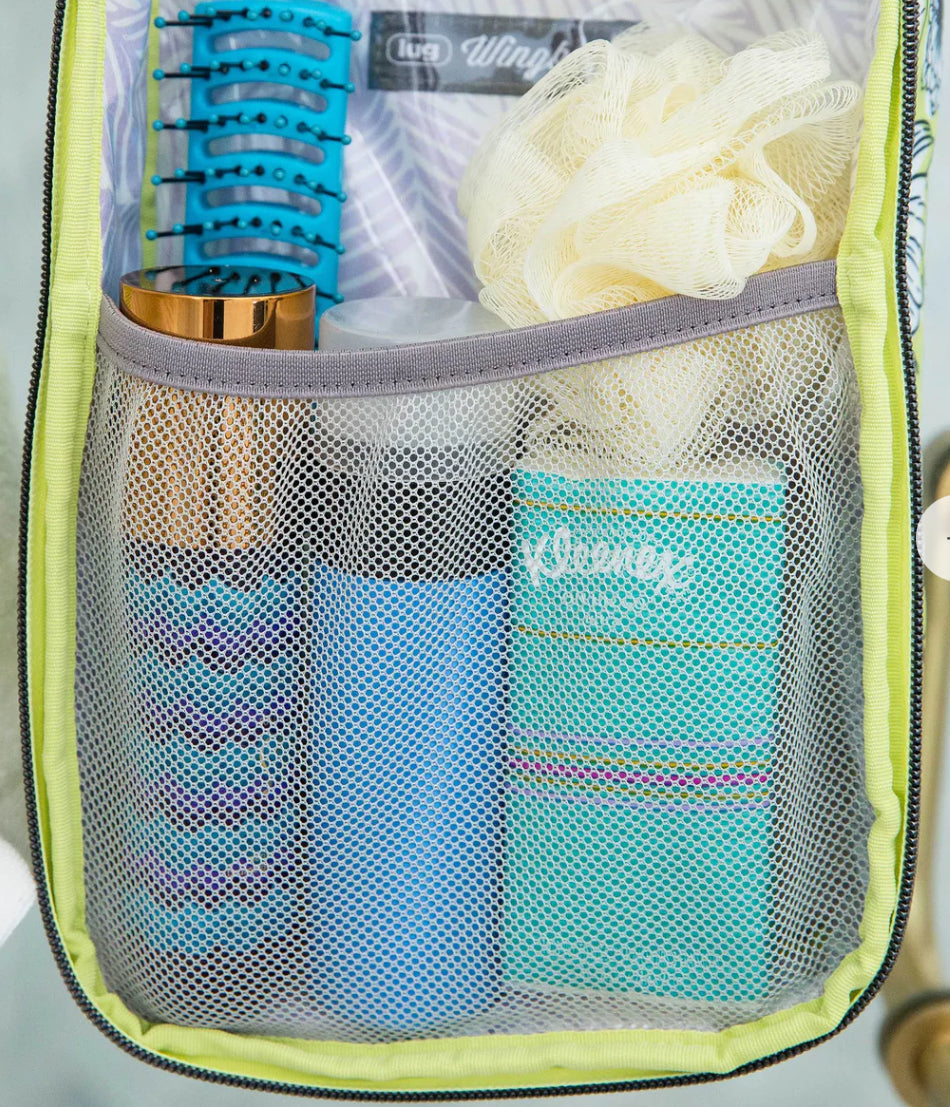 Wingback Hanging Toiletry Case